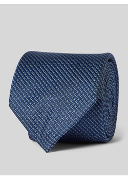 Krawat z detalem z logo ze sklepu Peek&Cloppenburg  w kategorii Krawaty - zdjęcie 173796303