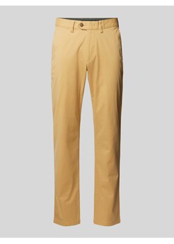 Chinosy o kroju tapered fit z kieszeniami z tyłu ze sklepu Peek&Cloppenburg  w kategorii Spodnie męskie - zdjęcie 173796330