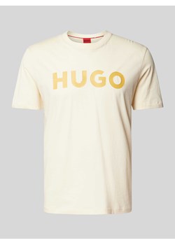 T-shirt z nadrukiem z logo model ‘DULIVIO’ ze sklepu Peek&Cloppenburg  w kategorii T-shirty męskie - zdjęcie 173796431