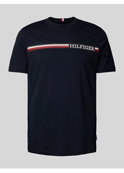 T-shirt z nadrukiem z logo ze sklepu Peek&Cloppenburg  w kategorii T-shirty męskie - zdjęcie 173796460