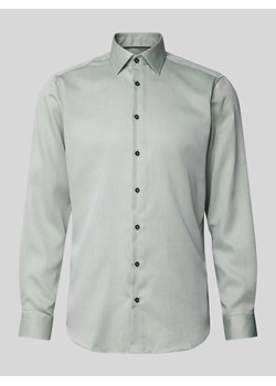 Koszula biznesowa o kroju regular fit z listwą guzikową ze sklepu Peek&Cloppenburg  w kategorii Koszule męskie - zdjęcie 173796470