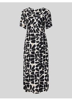 Sukienka midi z wiązanym paskiem ze sklepu Peek&Cloppenburg  w kategorii Sukienki - zdjęcie 173796472