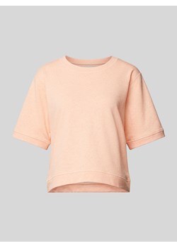 T-shirt krótki z okrągłym dekoltem model ‘FRENCH TERRY’ ze sklepu Peek&Cloppenburg  w kategorii Bluzki damskie - zdjęcie 173796511