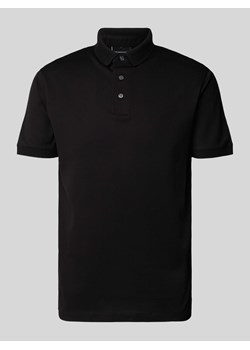 Koszulka polo o kroju regular fit z fakturowanym wzorem ze sklepu Peek&Cloppenburg  w kategorii T-shirty męskie - zdjęcie 173796533