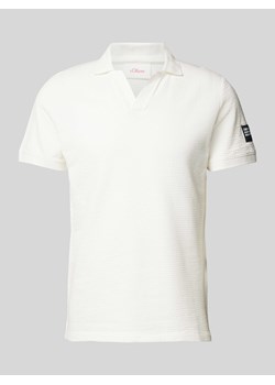 Koszulka polo o kroju slim fit z detalem z logo ze sklepu Peek&Cloppenburg  w kategorii T-shirty męskie - zdjęcie 173796550