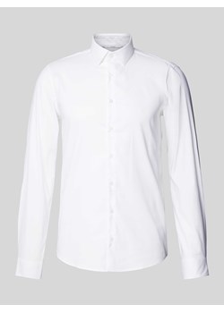Koszula biznesowa o kroju slim fit z kołnierzykiem typu kent model ‘Bari’ ze sklepu Peek&Cloppenburg  w kategorii Koszule męskie - zdjęcie 173796663