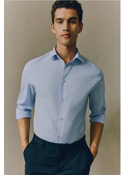 H & M - Koszula Easy iron Slim Fit - Niebieski ze sklepu H&M w kategorii Koszule męskie - zdjęcie 173796801
