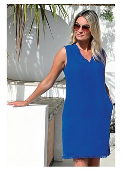 Bleu d&apos;Azur Sukienka &quot;Vanna&quot; w kolorze niebieskim ze sklepu Limango Polska w kategorii Sukienki - zdjęcie 173798244