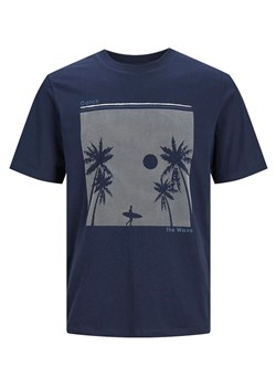 Jack &amp; Jones Koszulka &quot;Palm&quot; w kolorze granatowym ze sklepu Limango Polska w kategorii T-shirty męskie - zdjęcie 173798262