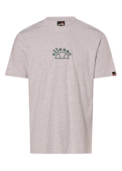 ellesse Koszulka męska - Rialtoa Mężczyźni Bawełna jasny szary marmurkowy ze sklepu vangraaf w kategorii T-shirty męskie - zdjęcie 173800133