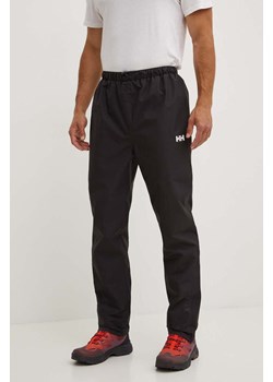 Helly Hansen spodnie męskie kolor czarny ze sklepu ANSWEAR.com w kategorii Spodnie męskie - zdjęcie 173800501