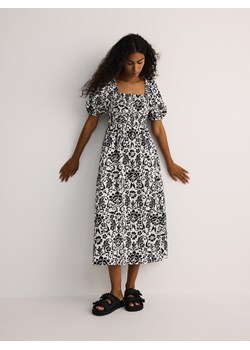 Reserved - Sukienka midi - czarny ze sklepu Reserved w kategorii Sukienki - zdjęcie 173801960