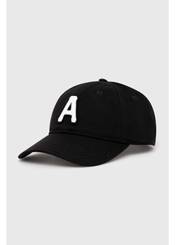 AAPE czapka z daszkiem bawełniana kolor czarny z aplikacją AAPCPM5259XXM ze sklepu PRM w kategorii Czapki z daszkiem męskie - zdjęcie 173802820