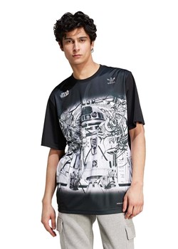 adidas Originals t-shirt Tee x Nanzuka x Star Wars męski kolor czarny z nadrukiem IV9469 ze sklepu PRM w kategorii T-shirty męskie - zdjęcie 173802881