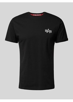 T-shirt z nadrukiem z logo ze sklepu Peek&Cloppenburg  w kategorii T-shirty męskie - zdjęcie 173802943