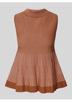Długa sukienka z fakturowanym wzorem ze sklepu Peek&Cloppenburg  w kategorii Bluzki damskie - zdjęcie 173803003