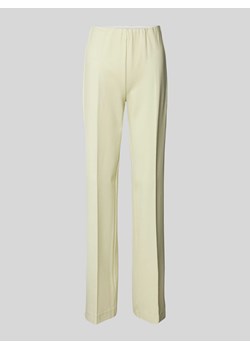 Spodnie materiałowe o kroju regular fit w kant model ‘ALIVE’ ze sklepu Peek&Cloppenburg  w kategorii Spodnie damskie - zdjęcie 173803052