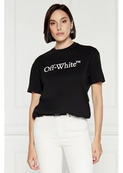 OFF-WHITE T-shirt BOOKISH | Relaxed fit ze sklepu Gomez Fashion Store w kategorii Bluzki damskie - zdjęcie 173803383