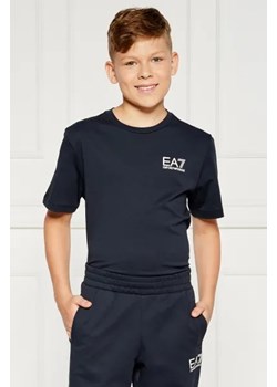 EA7 T-shirt | Regular Fit ze sklepu Gomez Fashion Store w kategorii T-shirty chłopięce - zdjęcie 173803463