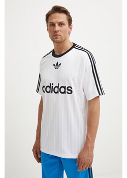 adidas Originals t-shirt męski kolor biały z nadrukiem IM9459 ze sklepu ANSWEAR.com w kategorii T-shirty męskie - zdjęcie 173804021