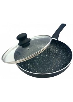 Patelnia Ze Szklaną Przykrywką Na Każdy Typ Kuchenki 24Cm G4-G83 ze sklepu Edinos.pl w kategorii Naczynia - zdjęcie 173806514