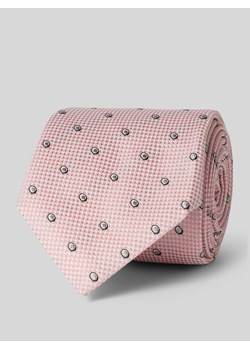 Krawat z jedwabiu ze sklepu Peek&Cloppenburg  w kategorii Krawaty - zdjęcie 173806771