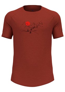 Odlo Koszulka funkcyjna &quot;Ascent Performance Wool&quot; w kolorze czerwonym ze sklepu Limango Polska w kategorii T-shirty męskie - zdjęcie 173807150