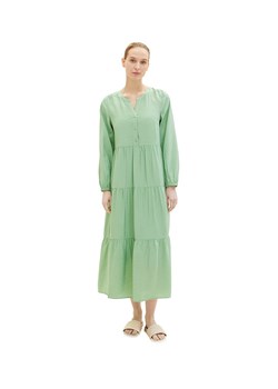 Tom Tailor Sukienka w kolorze zielonym ze sklepu Limango Polska w kategorii Sukienki - zdjęcie 173807580
