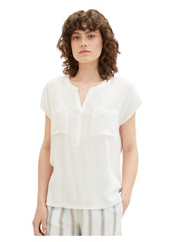 Tom Tailor Bluzka w kolorze białym ze sklepu Limango Polska w kategorii Bluzki damskie - zdjęcie 173807702