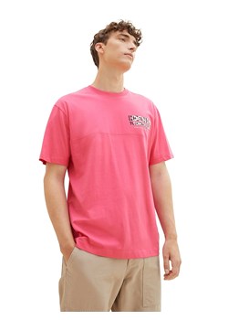 Tom Tailor Koszulka w kolorze różowym ze sklepu Limango Polska w kategorii T-shirty męskie - zdjęcie 173807771