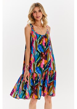 Sukienka na ramiączkach Tropicana S/M ze sklepu NAOKO w kategorii Sukienki - zdjęcie 173807992