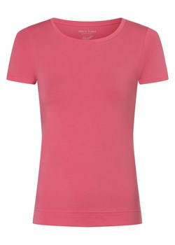 Marie Lund T-shirt damski Kobiety Dżersej wyrazisty róż jednolity ze sklepu vangraaf w kategorii Bluzki damskie - zdjęcie 173808772