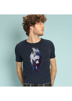 WOOOP Koszulka &quot;Blue Bear&quot; w kolorze granatowym ze sklepu Limango Polska w kategorii T-shirty męskie - zdjęcie 173813374