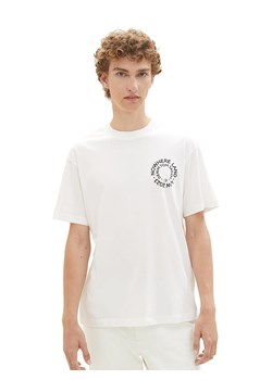 Tom Tailor Koszulka w kolorze białym ze sklepu Limango Polska w kategorii T-shirty męskie - zdjęcie 173813793