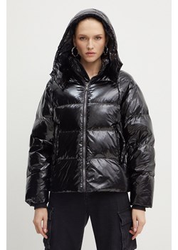 Karl Lagerfeld kurtka puchowa damska kolor czarny zimowa 245W1503 ze sklepu ANSWEAR.com w kategorii Kurtki damskie - zdjęcie 173814753