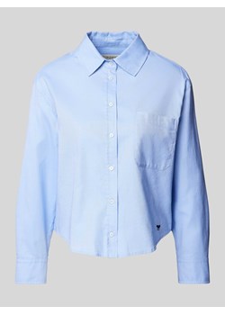 Bluzka koszulowa z kieszenią na piersi model ‘JOCK’ ze sklepu Peek&Cloppenburg  w kategorii Koszule damskie - zdjęcie 173815860