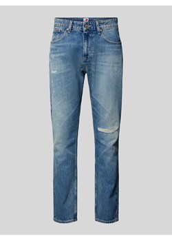 Jeansy o kroju slim tapered fit z 5 kieszeniami model ‘AUSTIN’ ze sklepu Peek&Cloppenburg  w kategorii Jeansy męskie - zdjęcie 173815864