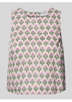 Top bluzkowy z kwiatowym wzorem ze sklepu Peek&Cloppenburg  w kategorii Bluzki damskie - zdjęcie 173815884