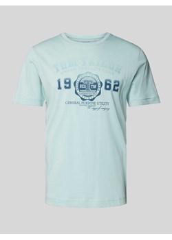 T-shirt z okrągłym dekoltem ze sklepu Peek&Cloppenburg  w kategorii Podkoszulki męskie - zdjęcie 173816050