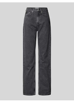 Jeansy o kroju straight fit z 5 kieszeniami ze sklepu Peek&Cloppenburg  w kategorii Jeansy damskie - zdjęcie 173816184