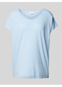 T-shirt z okrągłym dekoltem ze sklepu Peek&Cloppenburg  w kategorii Bluzki damskie - zdjęcie 173816200