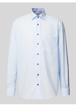 Koszula biznesowa o kroju comfort fit z kołnierzykiem typu kent ze sklepu Peek&Cloppenburg  w kategorii Koszule męskie - zdjęcie 173816243