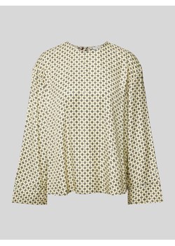 Bluzka z okrągłym dekoltem model ‘FOULARD’ ze sklepu Peek&Cloppenburg  w kategorii Bluzki damskie - zdjęcie 173816340