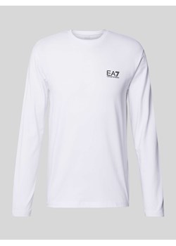 Bluzka z długim rękawem i nadrukiem z logo ze sklepu Peek&Cloppenburg  w kategorii T-shirty męskie - zdjęcie 173816344