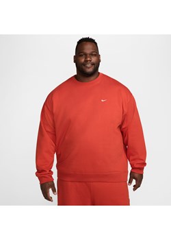 Męska bluza z dzianiny Nike Solo Swoosh - Czerwony ze sklepu Nike poland w kategorii Bluzy męskie - zdjęcie 173816544