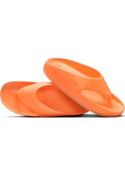 Japonki damskie Nike Calm - Pomarańczowy ze sklepu Nike poland w kategorii Klapki damskie - zdjęcie 173816734