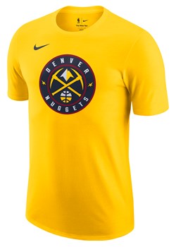 T-shirt męski Nike NBA Denver Nuggets Essential - Żółty ze sklepu Nike poland w kategorii T-shirty męskie - zdjęcie 173816741