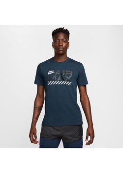 T-shirt męski Nike Sportswear Air Max - Niebieski ze sklepu Nike poland w kategorii T-shirty męskie - zdjęcie 173816763