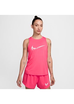 Damska koszulka bez rękawów do biegania z grafiką Dri-FIT Nike One - Różowy ze sklepu Nike poland w kategorii Bluzki damskie - zdjęcie 173816784