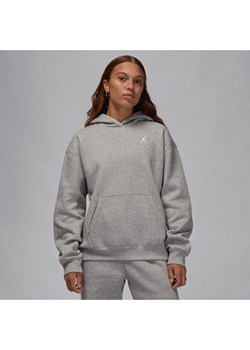 Damska bluza z kapturem Jordan Brooklyn Fleece - Szary ze sklepu Nike poland w kategorii Bluzy damskie - zdjęcie 173816823